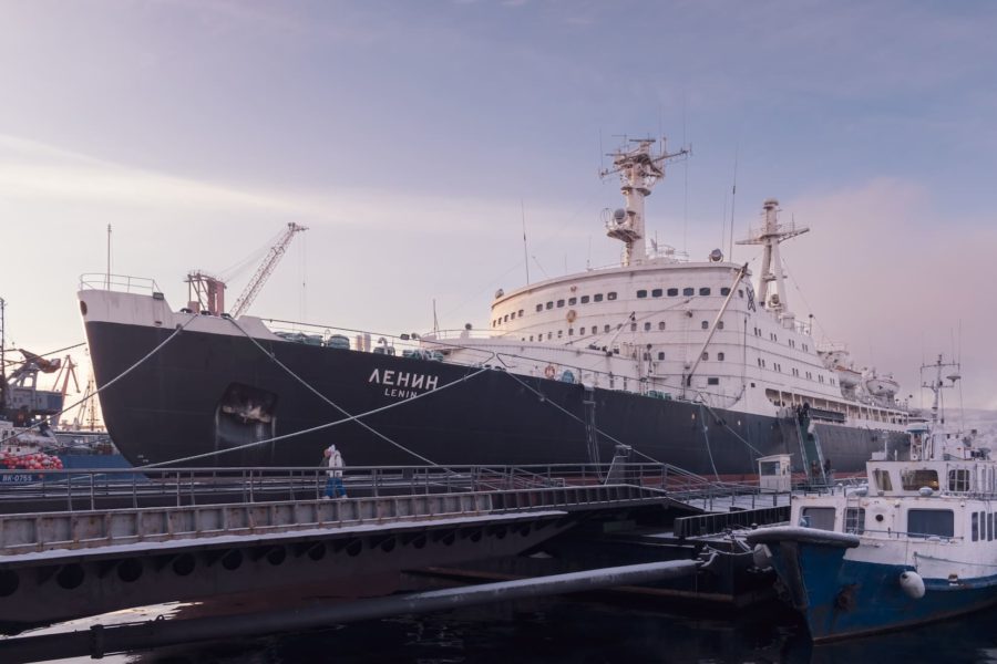 Мурманск за Полярным кругом